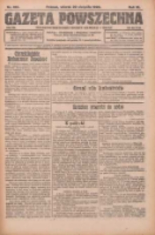 Gazeta Powszechna 1922.08.22 R.3 Nr186
