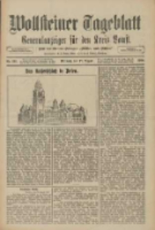 Wollsteiner Tageblatt: Generalanzeiger f&uuml;r den Kreis Bomst: mit der Gratis-Beilage: "Bl&auml;tter und Bl&uuml;ten" 1910.09.17 Nr191
