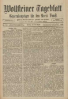 Wollsteiner Tageblatt: Generalanzeiger f&uuml;r den Kreis Bomst: mit der Gratis-Beilage: "Bl&auml;tter und Bl&uuml;ten" 1910.08.19 Nr193
