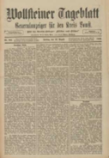 Wollsteiner Tageblatt: Generalanzeiger für den Kreis Bomst: mit der Gratis-Beilage: "Blätter und Blüten" 1910.08.19 Nr193