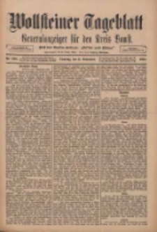 Wollsteiner Tageblatt: Generalanzeiger f&uuml;r den Kreis Bomst: mit der Gratis-Beilage: "Bl&auml;tter und Bl&uuml;ten" 1910.09.06 Nr208