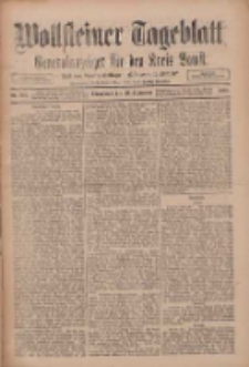 Wollsteiner Tageblatt: Generalanzeiger für den Kreis Bomst: mit der Gratis-Beilage: "Blätter und Blüten" 1910.09.10 Nr212