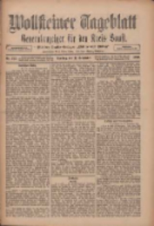 Wollsteiner Tageblatt: Generalanzeiger f&uuml;r den Kreis Bomst: mit der Gratis-Beilage: "Bl&auml;tter und Bl&uuml;ten" 1910.09.11 Nr213