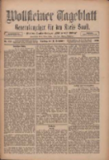 Wollsteiner Tageblatt: Generalanzeiger für den Kreis Bomst: mit der Gratis-Beilage: "Blätter und Blüten" 1910.09.11 Nr213