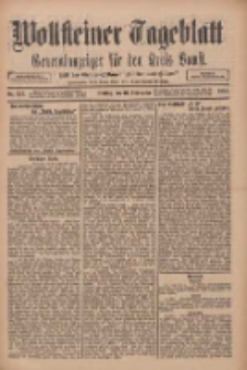 Wollsteiner Tageblatt: Generalanzeiger f&uuml;r den Kreis Bomst: mit der Gratis-Beilage: "Bl&auml;tter und Bl&uuml;ten" 1910.09.16 Nr217