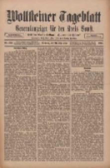 Wollsteiner Tageblatt: Generalanzeiger f&uuml;r den Kreis Bomst: mit der Gratis-Beilage: "Bl&auml;tter und Bl&uuml;ten" 1910.09.20 Nr220