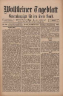 Wollsteiner Tageblatt: Generalanzeiger für den Kreis Bomst: mit der Gratis-Beilage: "Blätter und Blüten" 1910.09.20 Nr220