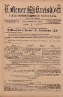 Kostener Kreisblatt: amtliches Veröffentlichungsblatt für den Kreis Kosten 1897.01.09 Jg.32 Nr2