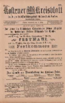 Kostener Kreisblatt: amtliches Ver&ouml;ffentlichungsblatt f&uuml;r den Kreis Kosten 1897.03.06 Jg.32 Nr10