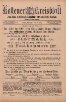 Kostener Kreisblatt: amtliches Veröffentlichungsblatt für den Kreis Kosten 1897.03.13 Jg.32 Nr11