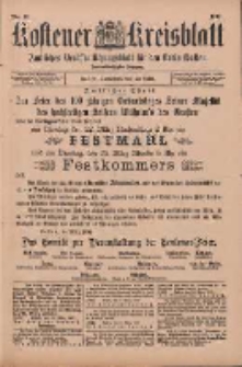 Kostener Kreisblatt: amtliches Ver&ouml;ffentlichungsblatt f&uuml;r den Kreis Kosten 1897.03.20 Jg.32 Nr12