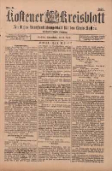 Kostener Kreisblatt: amtliches Veröffentlichungsblatt für den Kreis Kosten 1897.04.03 Jg.32 Nr14