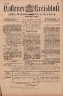Kostener Kreisblatt: amtliches Veröffentlichungsblatt für den Kreis Kosten 1897.04.17 Jg.32 Nr16