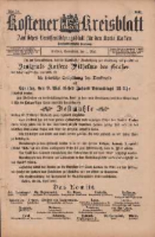 Kostener Kreisblatt: amtliches Ver&ouml;ffentlichungsblatt f&uuml;r den Kreis Kosten 1897.05.01 Jg.32 Nr18