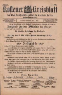 Kostener Kreisblatt: amtliches Veröffentlichungsblatt für den Kreis Kosten 1897.05.01 Jg.32 Nr18