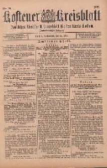 Kostener Kreisblatt: amtliches Veröffentlichungsblatt für den Kreis Kosten 1897.05.15 Jg.32 Nr20