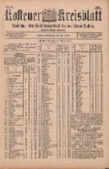 Kostener Kreisblatt: amtliches Veröffentlichungsblatt für den Kreis Kosten 1897.06.12 Jg.32 Nr24