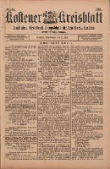Kostener Kreisblatt: amtliches Ver&ouml;ffentlichungsblatt f&uuml;r den Kreis Kosten 1897.07.03 Jg.32 Nr27