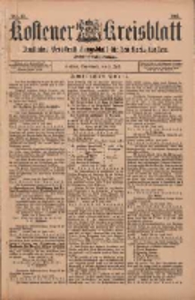 Kostener Kreisblatt: amtliches Veröffentlichungsblatt für den Kreis Kosten 1897.07.03 Jg.32 Nr27