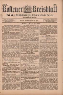 Kostener Kreisblatt: amtliches Veröffentlichungsblatt für den Kreis Kosten 1897.07.10 Jg.32 Nr28