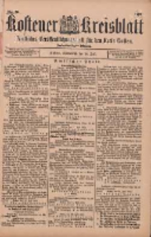 Kostener Kreisblatt: amtliches Ver&ouml;ffentlichungsblatt f&uuml;r den Kreis Kosten 1897.07.24 Jg.32 Nr30