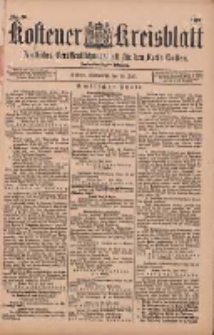 Kostener Kreisblatt: amtliches Veröffentlichungsblatt für den Kreis Kosten 1897.07.24 Jg.32 Nr30