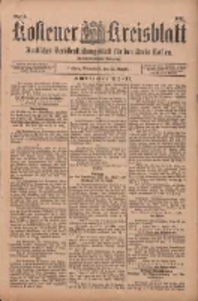 Kostener Kreisblatt: amtliches Veröffentlichungsblatt für den Kreis Kosten 1897.08.21 Jg.32 Nr34