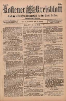 Kostener Kreisblatt: amtliches Veröffentlichungsblatt für den Kreis Kosten 1897.08.28 Jg.32 Nr35