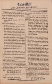 Kostener Kreisblatt: amtliches Veröffentlichungsblatt für den Kreis Kosten 1897.09.14 Extra Blatt