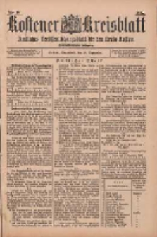 Kostener Kreisblatt: amtliches Veröffentlichungsblatt für den Kreis Kosten 1897.09.18 Jg.32 Nr38