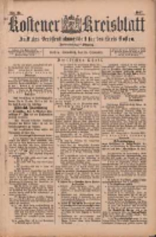 Kostener Kreisblatt: amtliches Ver&ouml;ffentlichungsblatt f&uuml;r den Kreis Kosten 1897.09.25 Jg.32 Nr39