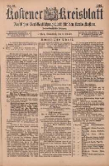 Kostener Kreisblatt: amtliches Ver&ouml;ffentlichungsblatt f&uuml;r den Kreis Kosten 1897.10.02 Jg.32 Nr40