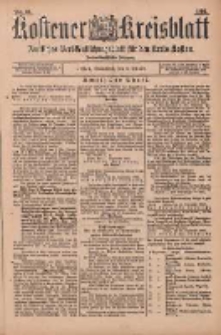 Kostener Kreisblatt: amtliches Veröffentlichungsblatt für den Kreis Kosten 1897.10.02 Jg.32 Nr40