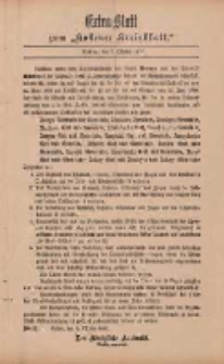Kostener Kreisblatt: amtliches Veröffentlichungsblatt für den Kreis Kosten 1897.10.07 Extra Blatt