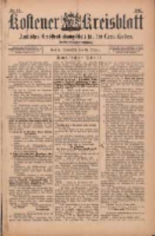 Kostener Kreisblatt: amtliches Veröffentlichungsblatt für den Kreis Kosten 1897.10.30 Jg.32 Nr44