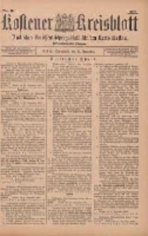 Kostener Kreisblatt: amtliches Ver&ouml;ffentlichungsblatt f&uuml;r den Kreis Kosten 1897.11.13 Jg.32 Nr46