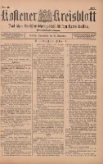 Kostener Kreisblatt: amtliches Veröffentlichungsblatt für den Kreis Kosten 1897.11.13 Jg.32 Nr46