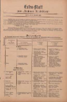 Kostener Kreisblatt: amtliches Ver&ouml;ffentlichungsblatt f&uuml;r den Kreis Kosten 1897.11.22 Extra Blatt