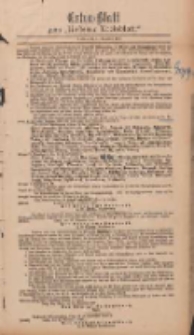 Kostener Kreisblatt: amtliches Ver&ouml;ffentlichungsblatt f&uuml;r den Kreis Kosten 1897.11.24 Extra Blatt