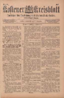 Kostener Kreisblatt: amtliches Veröffentlichungsblatt für den Kreis Kosten 1897.11.27 Jg.32 Nr48