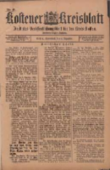 Kostener Kreisblatt: amtliches Veröffentlichungsblatt für den Kreis Kosten 1897.12.04 Jg.32 Nr49