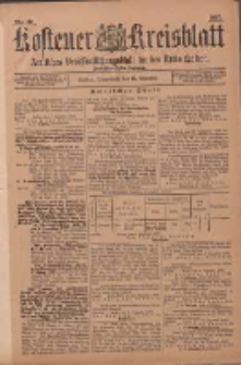 Kostener Kreisblatt: amtliches Ver&ouml;ffentlichungsblatt f&uuml;r den Kreis Kosten 1897.12.11 Jg.32 Nr50