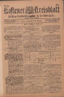 Kostener Kreisblatt: amtliches Veröffentlichungsblatt für den Kreis Kosten 1897.12.11 Jg.32 Nr50