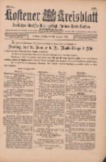 Kostener Kreisblatt: amtliches Ver&ouml;ffentlichungsblatt f&uuml;r den Kreis Kosten 1899.01.13 Jg.34 Nr4