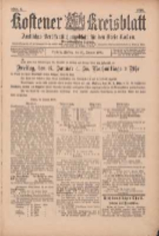 Kostener Kreisblatt: amtliches Veröffentlichungsblatt für den Kreis Kosten 1899.01.20 Jg.34 Nr6
