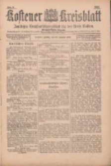Kostener Kreisblatt: amtliches Ver&ouml;ffentlichungsblatt f&uuml;r den Kreis Kosten 1899.01.27 Jg.34 Nr8