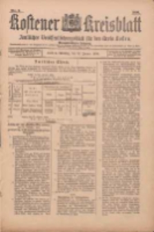 Kostener Kreisblatt: amtliches Veröffentlichungsblatt für den Kreis Kosten 1899.01.31 Jg.34 Nr9