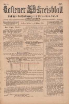 Kostener Kreisblatt: amtliches Ver&ouml;ffentlichungsblatt f&uuml;r den Kreis Kosten 1899.02.03 Jg.34 Nr10