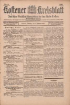 Kostener Kreisblatt: amtliches Ver&ouml;ffentlichungsblatt f&uuml;r den Kreis Kosten 1899.02.07 Jg.34 Nr11