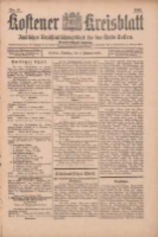 Kostener Kreisblatt: amtliches Veröffentlichungsblatt für den Kreis Kosten 1899.02.07 Jg.34 Nr11